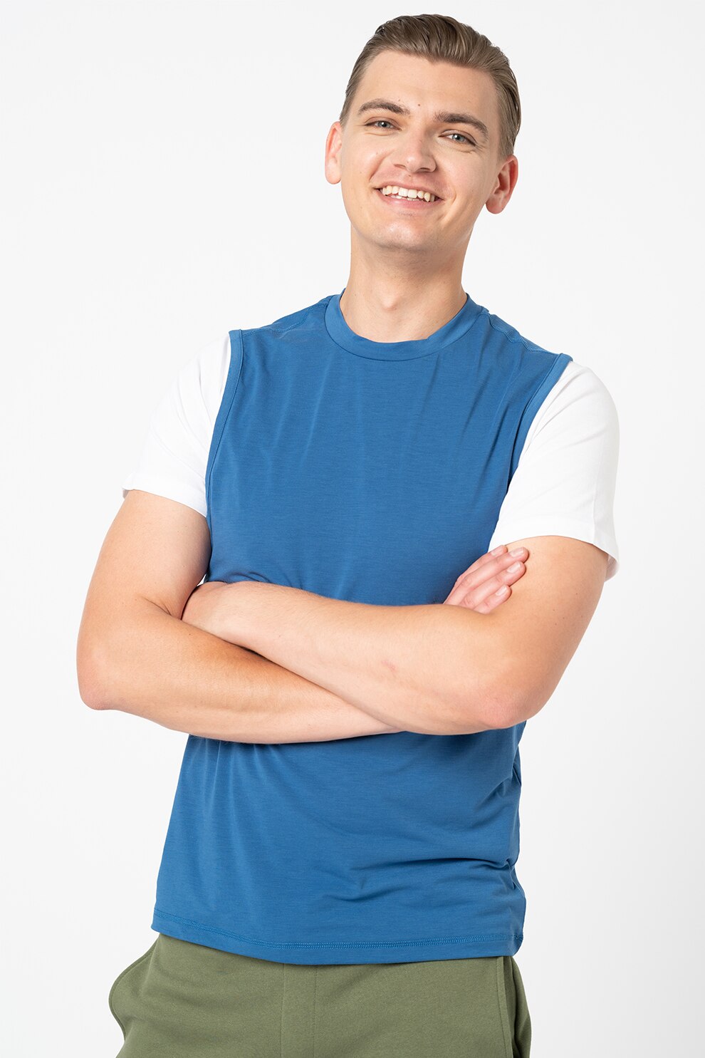 GAP, Top din amestec de modal, Albastru inchis