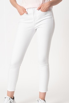 GAP, Blugi crop cu 5 buzunare, Alb GAP, Blugi crop cu 5 buzunare, Alb
