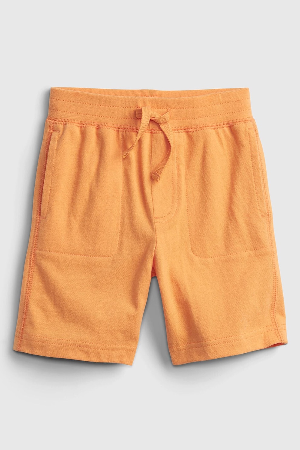 GAP, Bermude de bumbac cu snur de ajustare in talie, Oranj