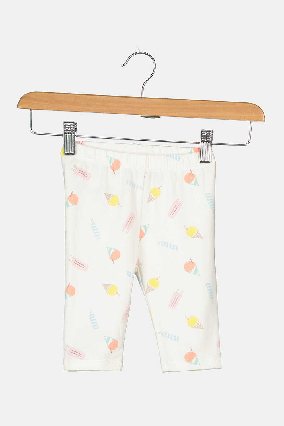 GAP, Colanti crop din amestec de bumbac organic, Alb