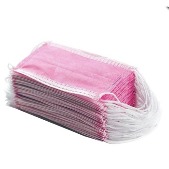 Set 50 bucati Masca medicala faciala de unica folosinta, Olivia Farm , tip IIR , polipropilena , roz , adulti Set 50 bucati Masca medicala faciala de unica folosinta, Olivia Farm , tip IIR , polipropilena , roz , adulti