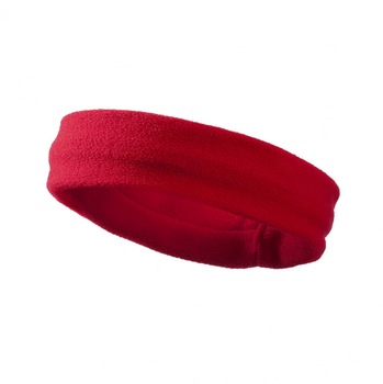 Bentita dubla din Felpa, diametru 26 cm, calduroasa, Rosie Bentita dubla din Felpa, diametru 26 cm, calduroasa, Rosie