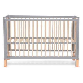 Patut din lemn Kinderkraft LUNKY, Gri Patut din lemn Kinderkraft LUNKY, Gri