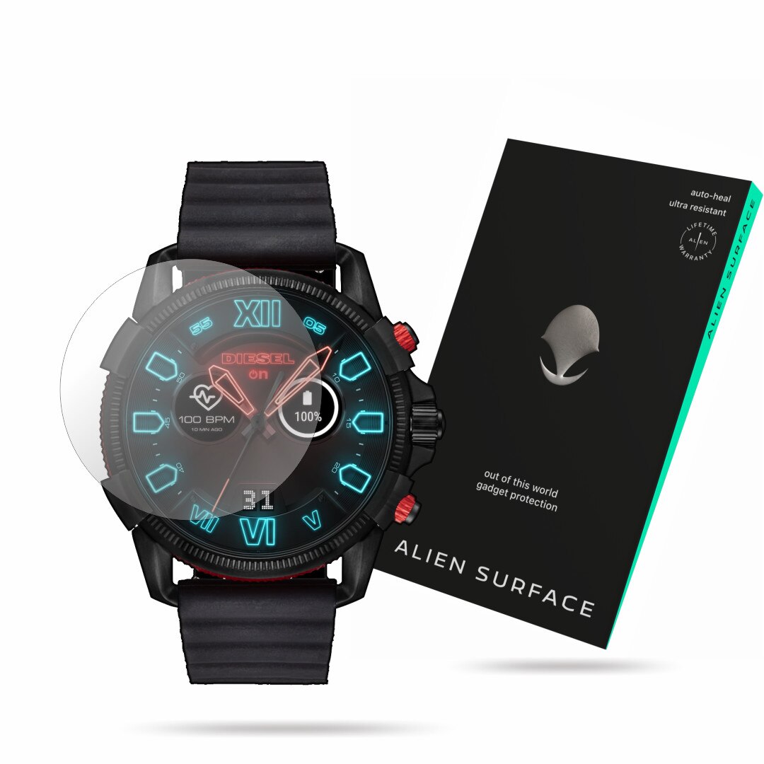 Folie Alien Surface, Diesel On Full Guard, protectie ecran 1+2 Rezerve