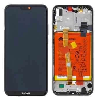 Ecran Huawei P20 Lite, Display cu rama si baterie (Service Pack), Negru Ecran Huawei P20 Lite, Display cu rama si baterie (Service Pack), Negru