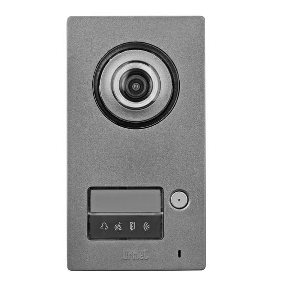 Kit videointerfon, pentru o familie, cu 2 fire, post de exterior Mikra2, post de interior miro, 4,3 inch, Urmet 1784/771