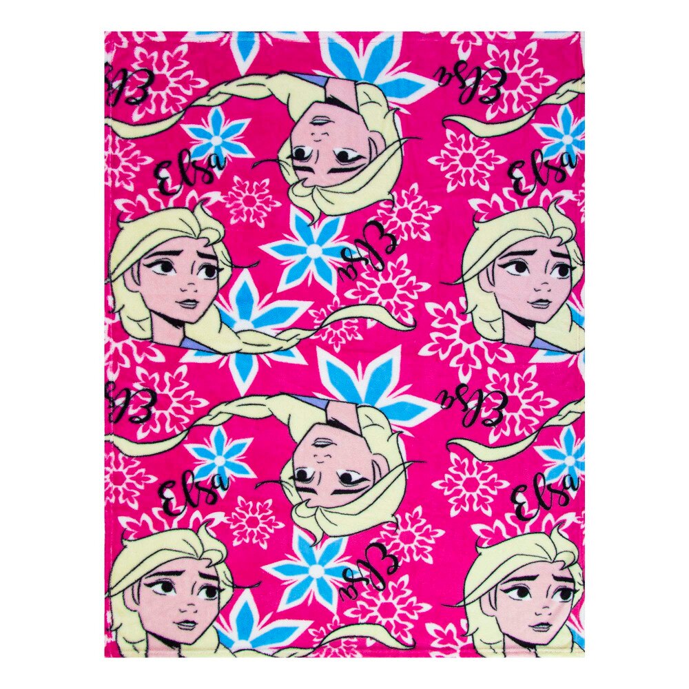 Patura polar Frozen 90x120 cm Roz