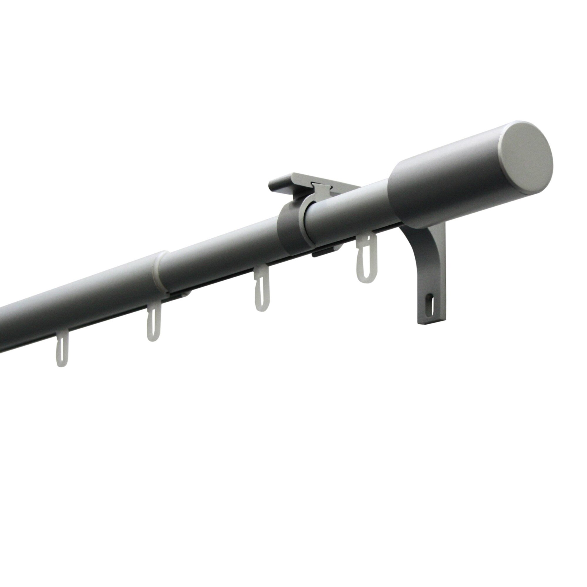 Kit profil Gardinia Paros Argintiu 100-190 cm Ø 22/19 mm