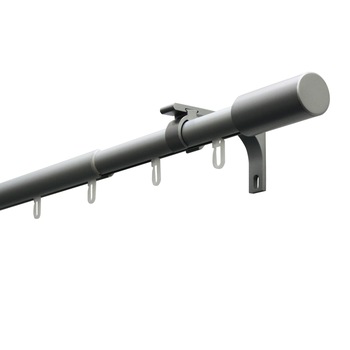 Kit profil Gardinia Paros Argintiu 190-360 cm Ø 22/19 mm Kit profil Gardinia Paros Argintiu 190-360 cm Ø 22/19 mm