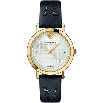 Ceas de dama Versace VELV00420, Quartz, 37mm, 5ATM, Auriu Ceas de dama Versace VELV00420, Quartz, 37mm, 5ATM, Auriu
