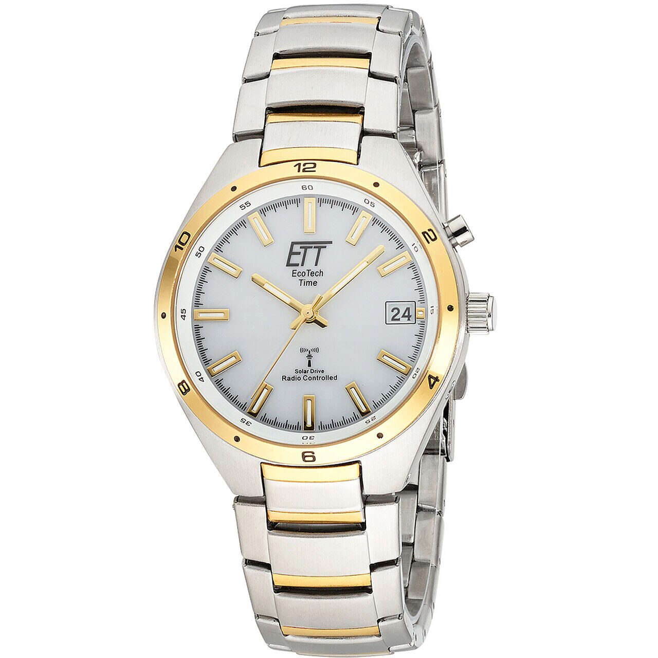 Ceas barbatesc Ett EGS-11443-11M, Quartz, 41mm, 5ATM, Argintiu