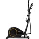 Bicicleta fitness eliptica Zipro Burn Gold, Volanta 7kg, Greutate maxima utilizator 120 kg, Sistem de rezistenta: Magnetic, rezistenta 8 nivele, cu afisaj (Time, speed, dist, cal,), cu suport dla dispozitive mobile, cu masurarea pulsului