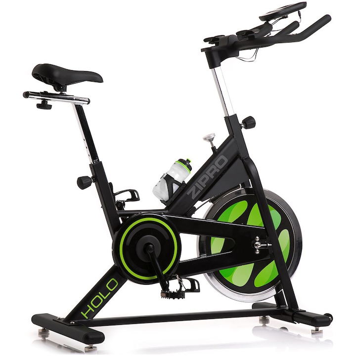 Bicicleta fitness spinning Zipro Holo, volanta 18 kg, greutate maxima utilizator 130 kg