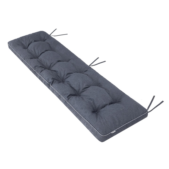 Perna pentru leagan de banca de gradina " Etna" Albastru marin Ekolen 120x50x8 cm