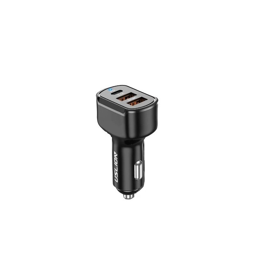 Incarcator Auto Incarcare Rapida 2 - USB si 1 USB-C