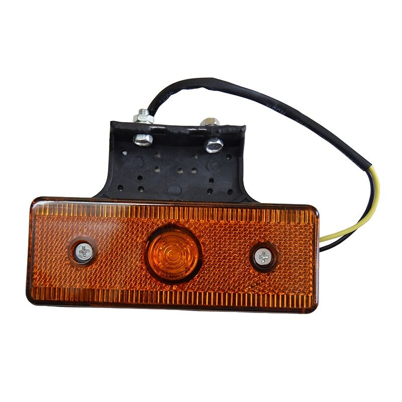 Lampa gabarit auto, cu LED, dreptunghiulara, portocaliu, 120x45 mm