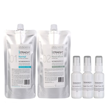 Kit Indreptare Permanenta pentru par normal Innosys Istraight 400ml Kit Indreptare Permanenta pentru par normal Innosys Istraight 400ml
