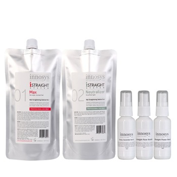 Kit Indreptare Permanenta Pentru Par Gros, Rezistent Istraight Innosys 400 ml Kit Indreptare Permanenta Pentru Par Gros, Rezistent Istraight Innosys 400 ml