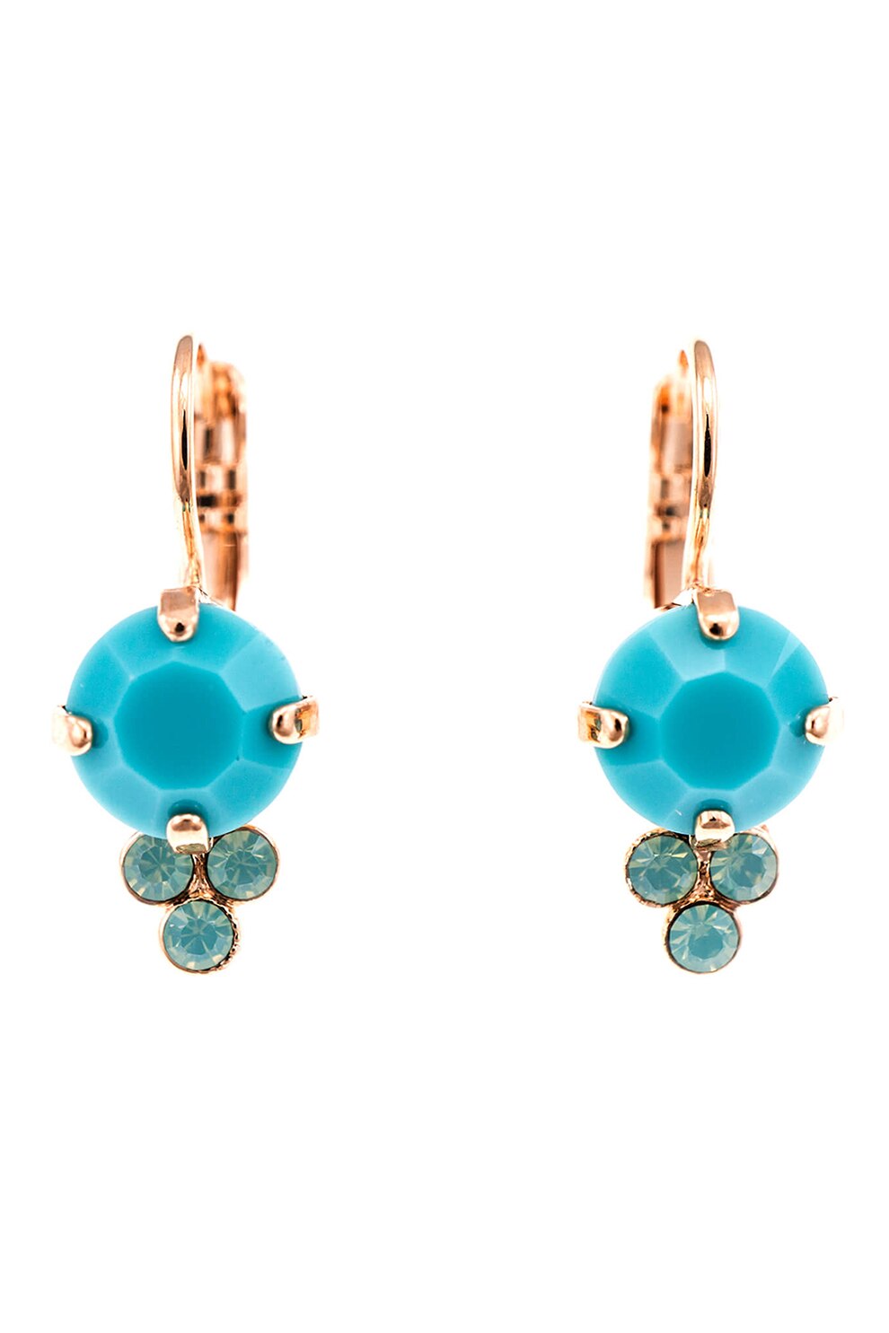 Roxannes - Mariana Jewellery, Cercei placati cu aur de 24K, Auriu