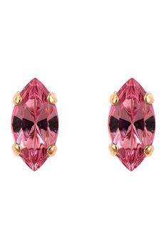 Roxannes - Mariana Jewellery, Cercei cu tija placati cu aur de 24K, Auriu Roxannes - Mariana Jewellery, Cercei cu tija placati cu aur de 24K, Auriu