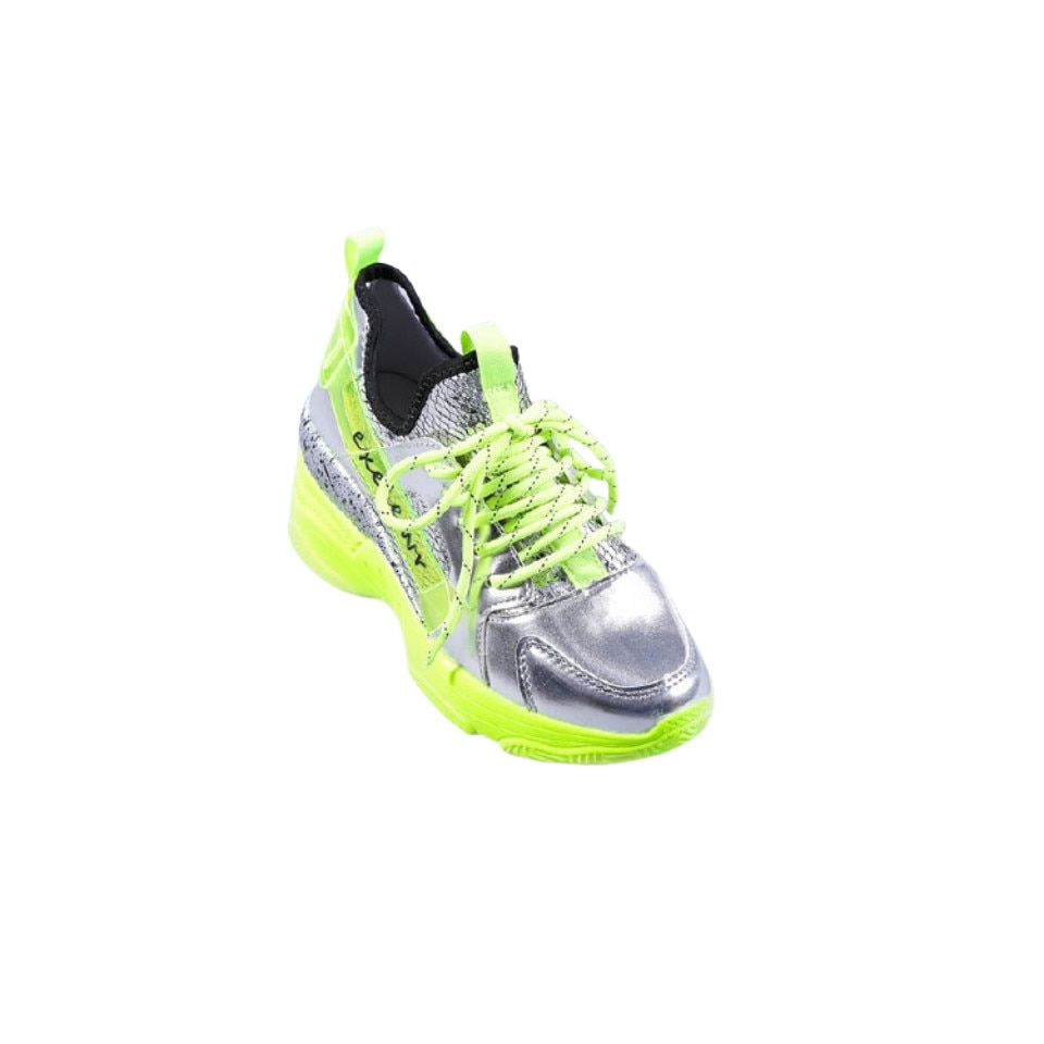 Pantofi sport dama Abigail, M-JG-2009, Gri/Verde