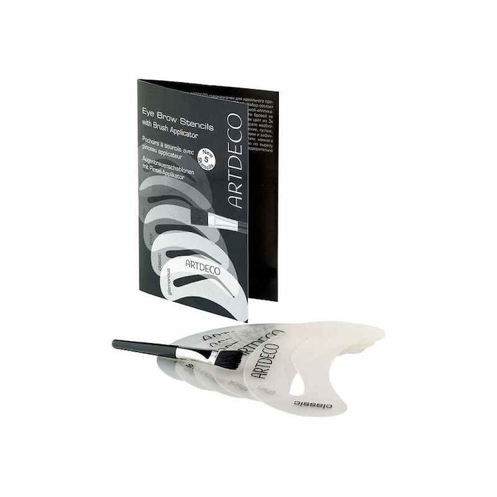 Sabloane pentru Sprancene Eye Brow Artdeco 6 Piese