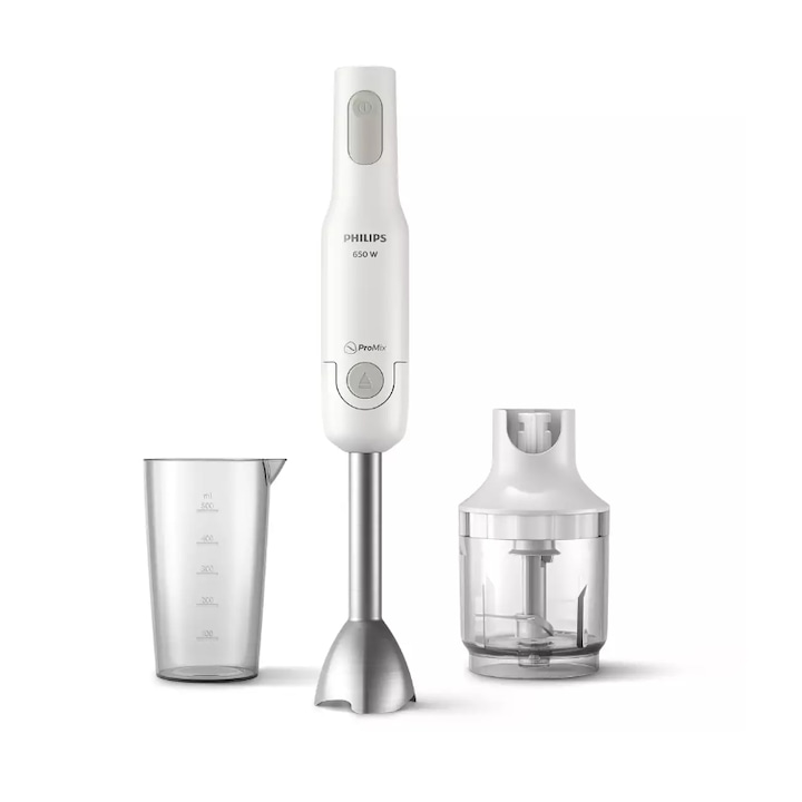 Mixer vertical BOSCH MaxoMixx MS8CM61V1 1000 W, cutit quatroblade Pro, 12 trepte, functie vidare, otel inoxidabil, Negru/Inox
