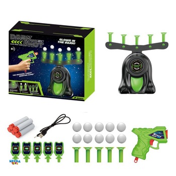 Set Hover shot, Tinta cu aer si bile care leviteaza, pistol cu gloante de spuma, +8 ani Set Hover shot, Tinta cu aer si bile care leviteaza, pistol cu gloante de spuma, +8 ani