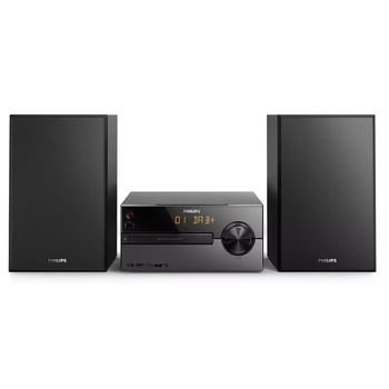 Microsistem muzical Philips cu Putere max. 15 W CD, MP3-CD, USB, FM, Conexiune prin Bluetooth, DAB/DAB+, Smart Scan, Woofer de 3 Microsistem muzical Philips cu Putere max. 15 W CD, MP3-CD, USB, FM, Conexiune prin Bluetooth, DAB/DAB+, Smart Scan, Woofer de 3