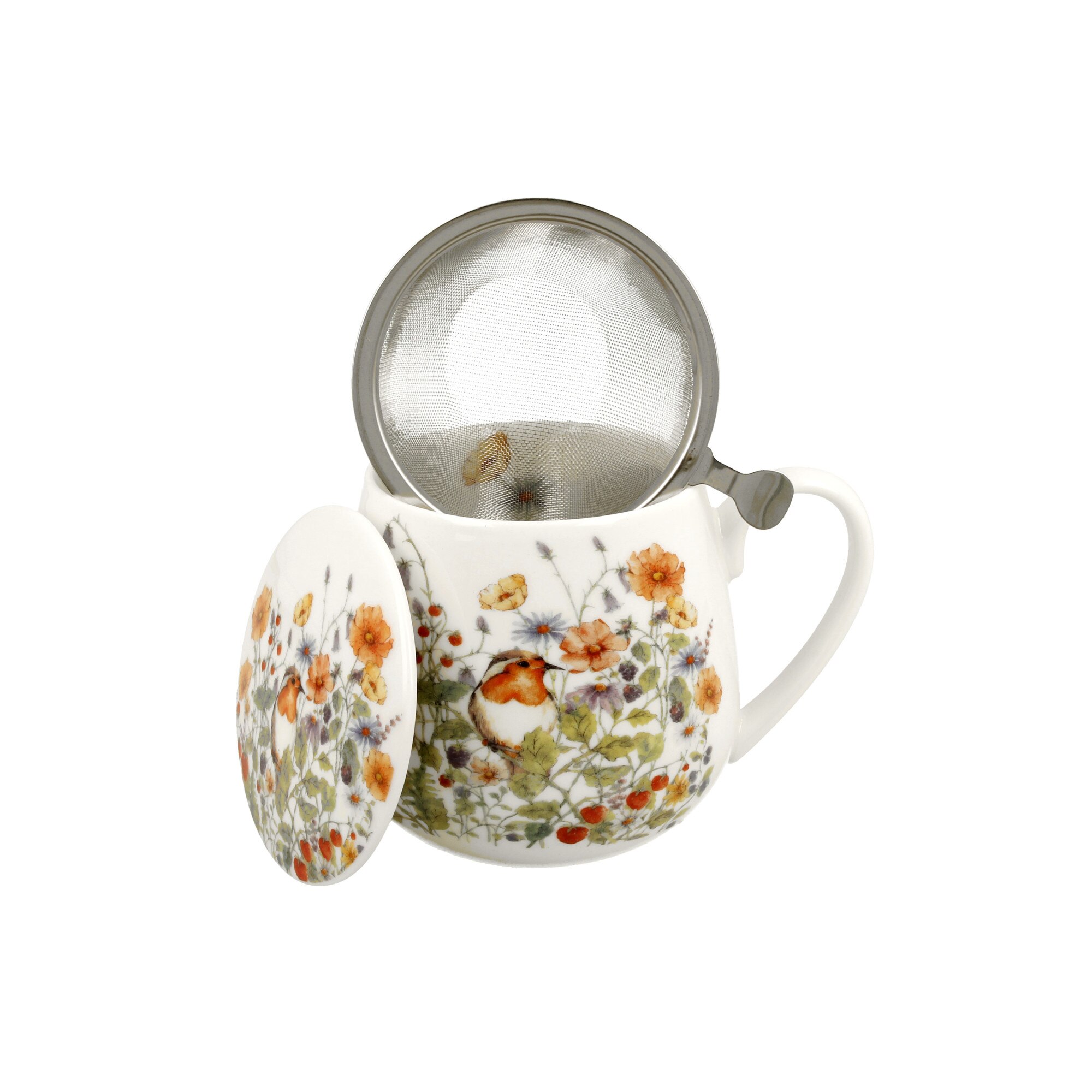 Cana cu Infuzor Crang Inflorit 430ml