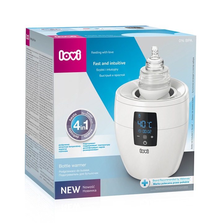 Нагревател за бебешко шише Lovi, 330 мл