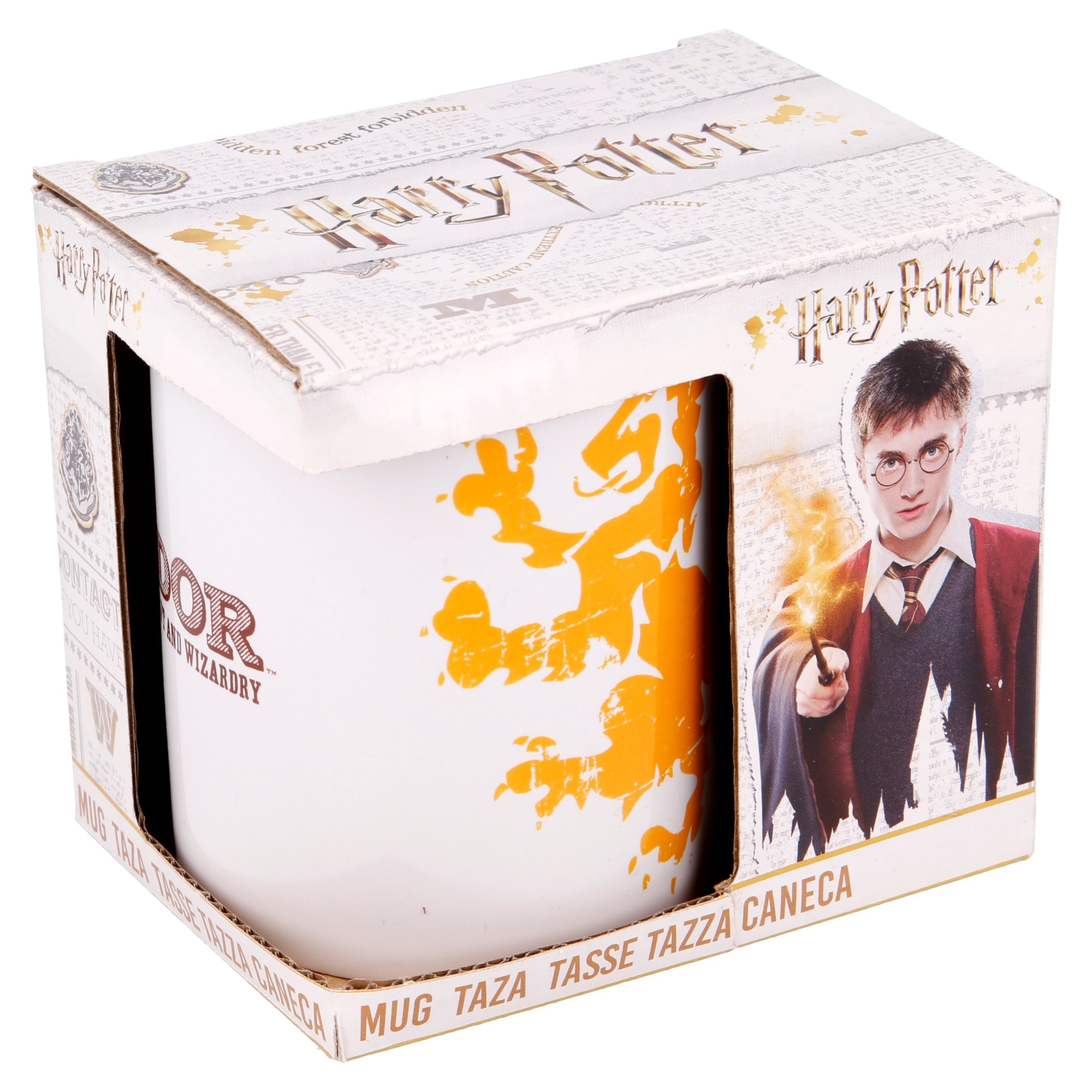 Cana ceramica Harry Potter Gryffindor, 325 ml, Multicolor