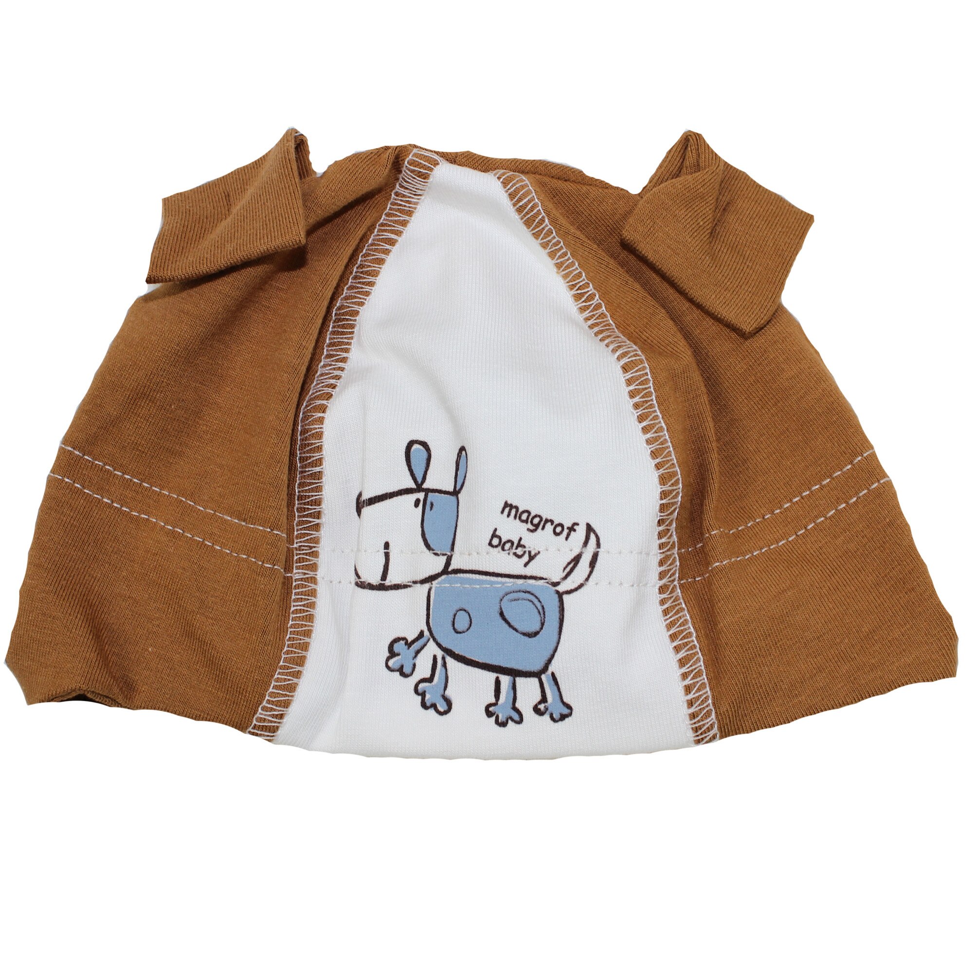 Caciulita bebe, magrof baby, maro