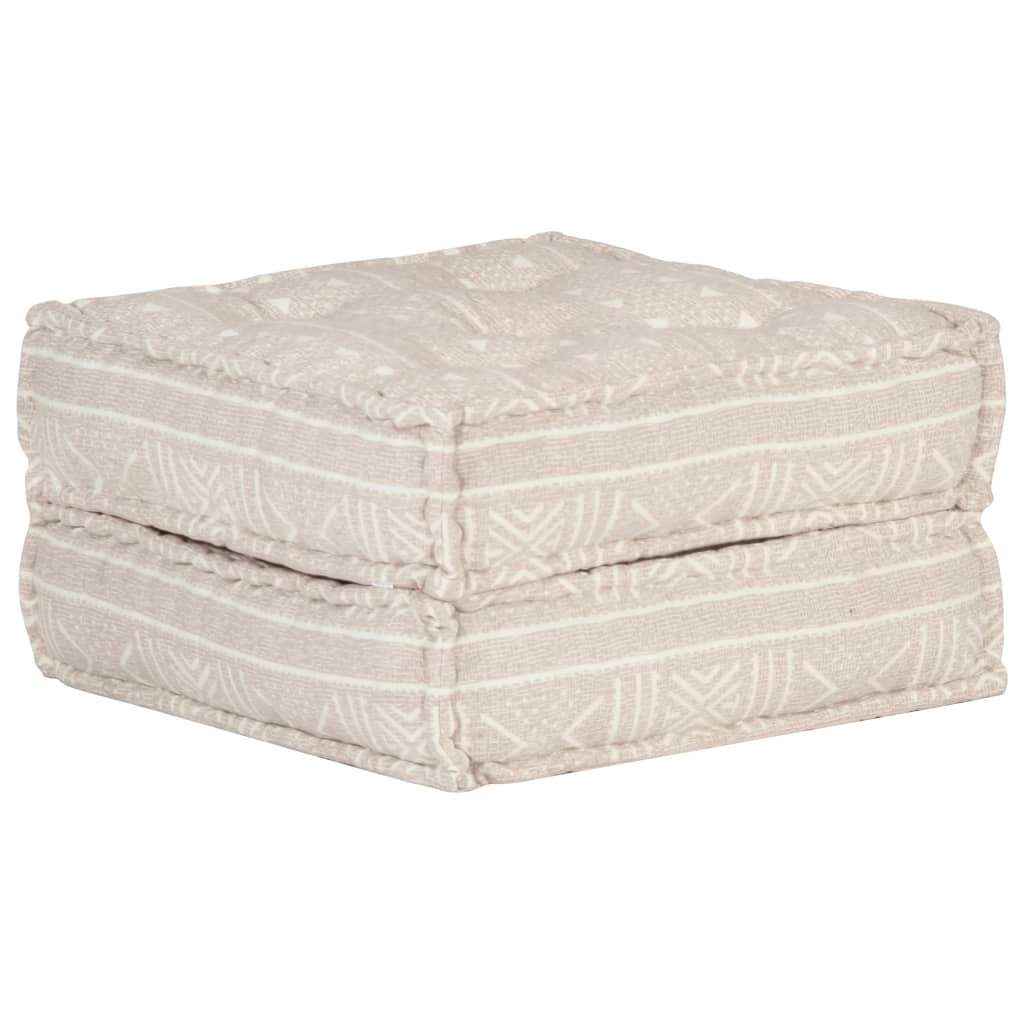 Fotoliu puf, bej, 60 x 70 x 36, material textil 287709