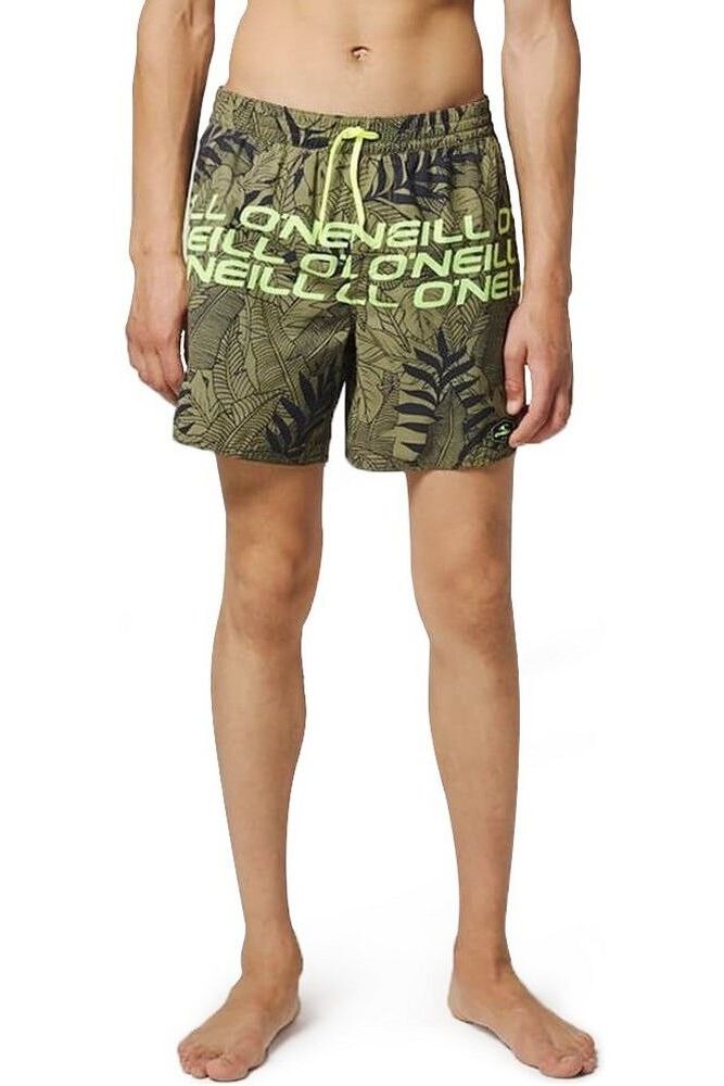 Pantaloni scurti de baie, O'Neill PM Stacked Shorts, Oliv, 2XL