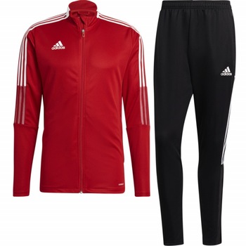 Trening Adidas Tiro 21 Track pentru barbati, Rosu/Negru Trening Adidas Tiro 21 Track pentru barbati, Rosu/Negru