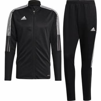 Trening Adidas Tiro 21 Track pentru barbati, Negru Trening Adidas Tiro 21 Track pentru barbati, Negru