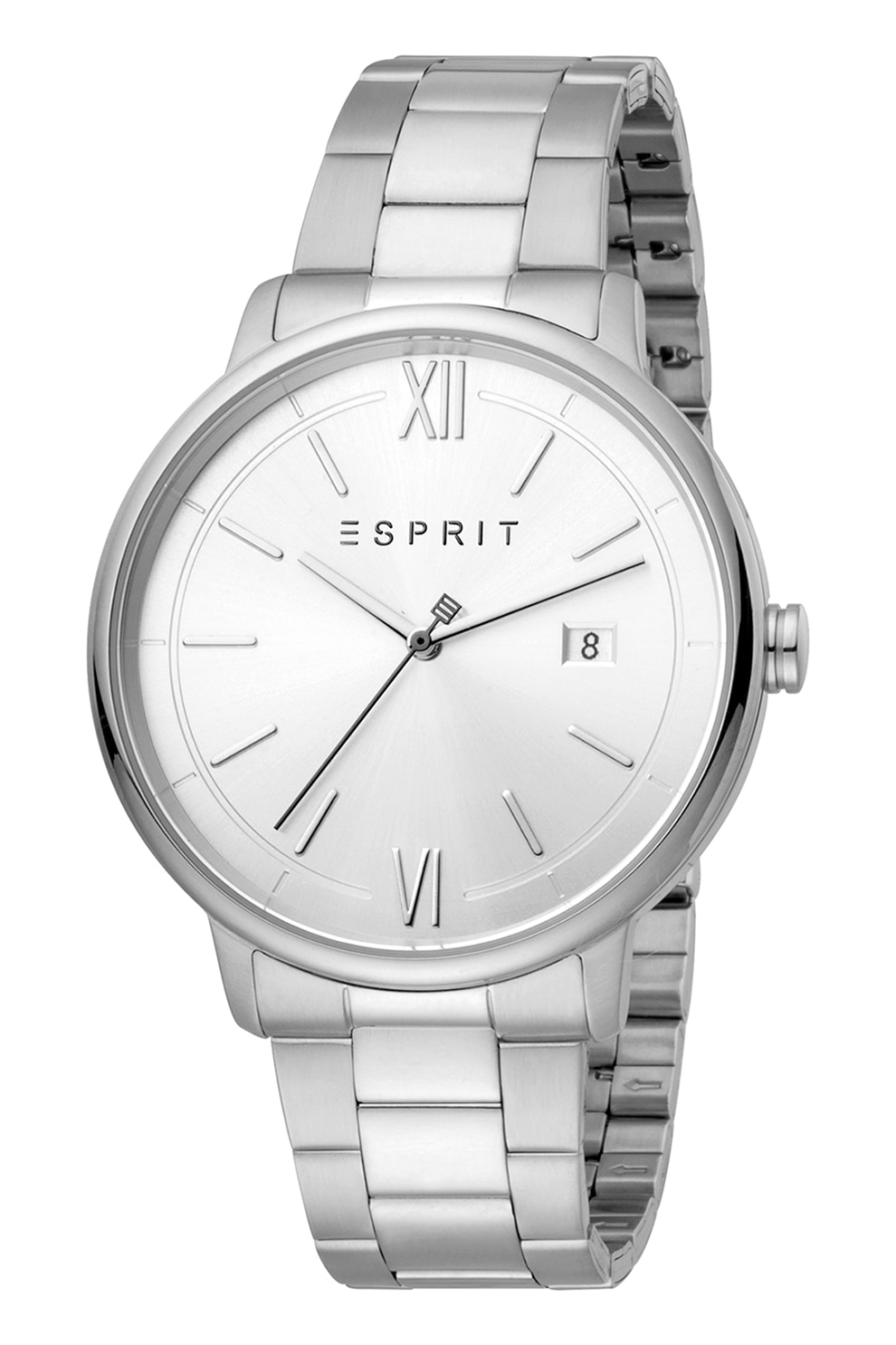 Esprit, Ceas analog cu bratara metalica, Argintiu