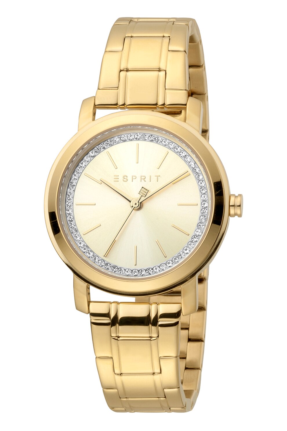 Esprit, Ceas quartz din otel inoxidabil, Auriu