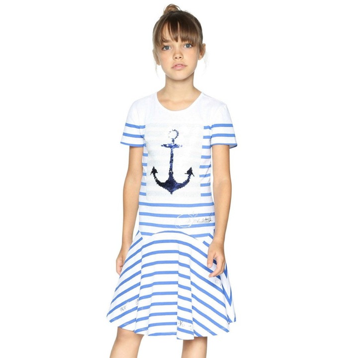 Rochie Desigual 18SGVK09, Alb, 140 CM