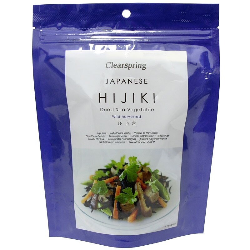 Alge de mare uscate Hijiki 50 g - Clearspring