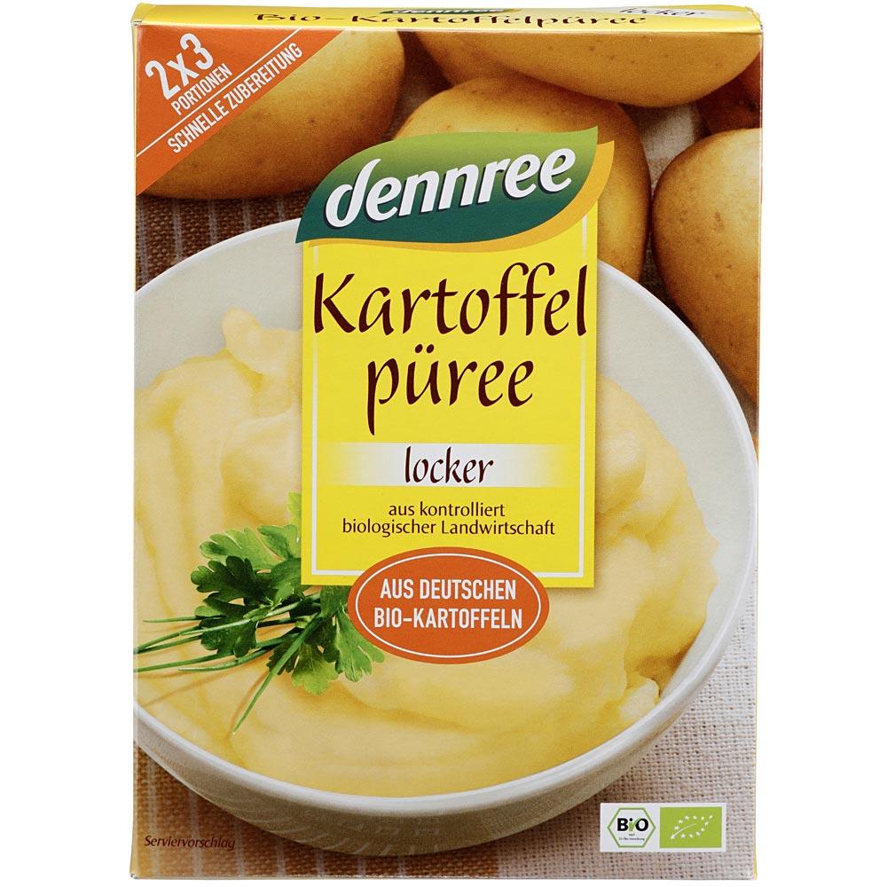 Amestec pentru piure de cartofi Bio, Dennree, 160 g
