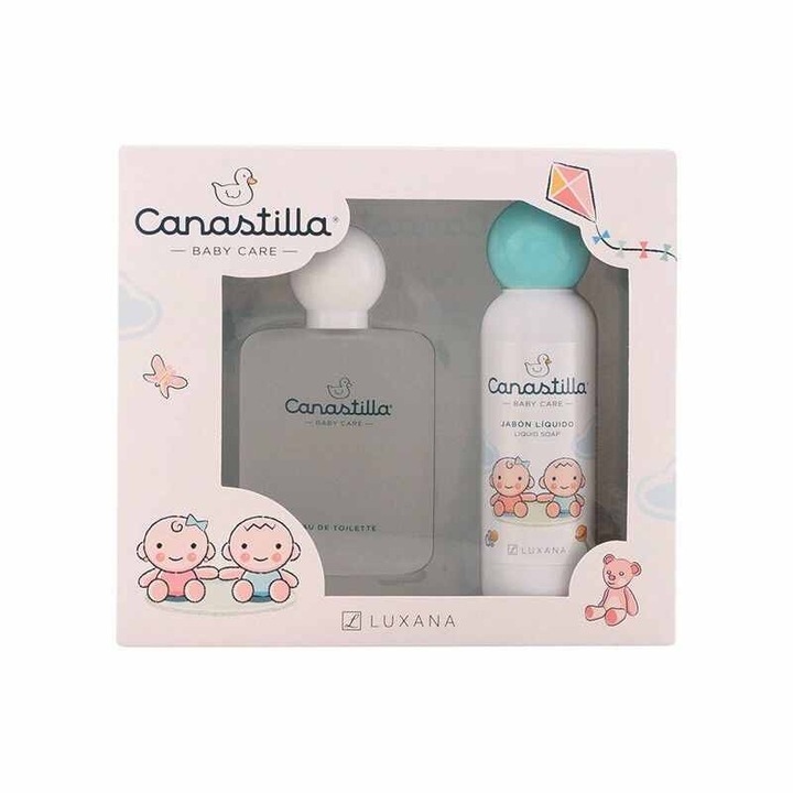 Luxana gyermekkozmetikai készlet, tusfürdő 150 ml és Eau de Toilette 100 ml