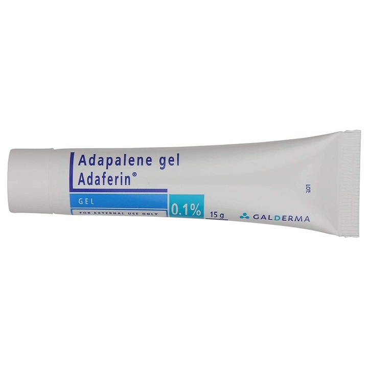 Galderma Adaplene Adaferin Ránctalanító gél, Pattanásgátló, 0,1%, 15gr