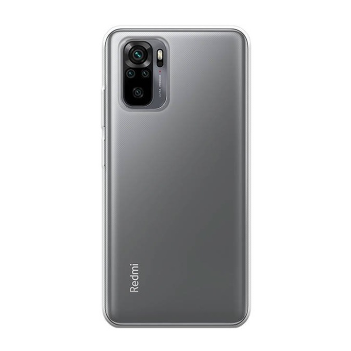 Xiaomi Redmi Note 10S Telefontok - 2mm-es átlátszó szilikon tok