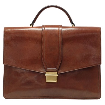 Geanta portdocumente / port laptop 15,6'', THE BRIDGE, din piele naturala vachetta, L06340101, coniac Geanta portdocumente / port laptop 15,6'', THE BRIDGE, din piele naturala vachetta, L06340101, coniac