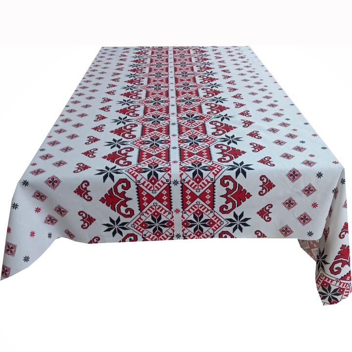 Fata de masa MCF traditional Ardeal multicolor 4 persoane 150x110cm