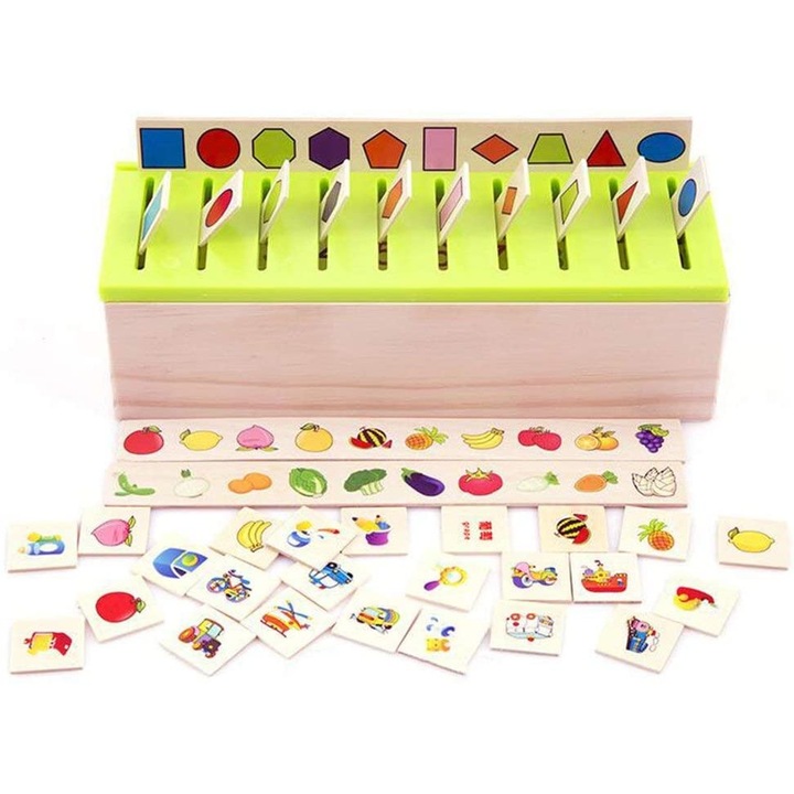Set Cutie Sortatoare, Knowledge classification box, +3 ani