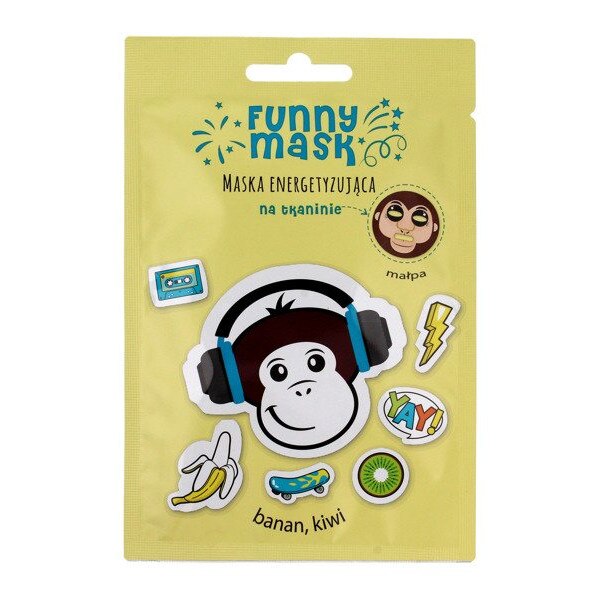 Masca pentru fata, Marion, Funny Mask, cu maimuta