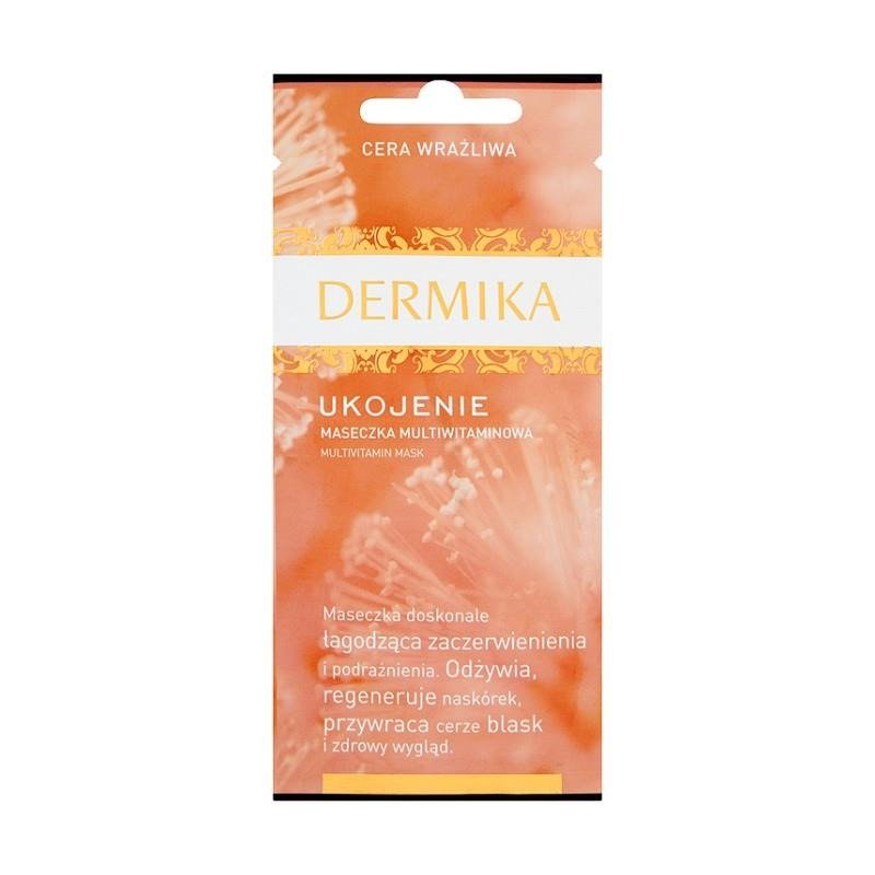 Masca pentru fata, Dermika, cu multivitamine, 10 ml